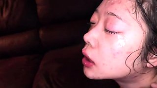 Horny busty japanese teen group sex with big black dick