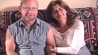 Horny Hot MILF Gets to Play with Two Loaded Rods