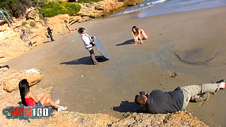 Sexy Video: Jessica Bitch Beach Shoot
