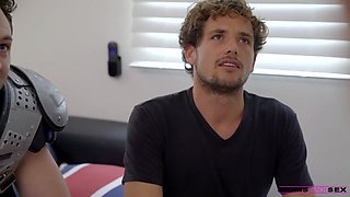 Jennifer White: Mom Leads the Team in Anal & Facial Action