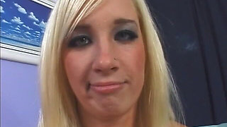 Tattooed Chick Get All Fuck Holes Drilled by a Massive Man Before Swallowing His Cum