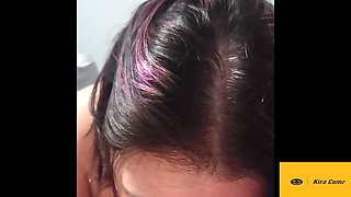 I Love Sucking Daddies Cock, I Was a Good Girl and He Gave Me a Throatpie. BBW MILF Kira Cumz