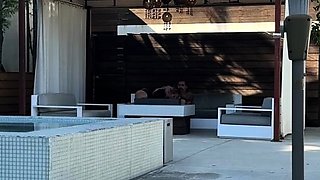 Blowjob masterpiece delivered by beautiful blonde MILF