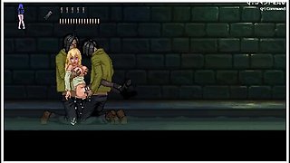 Car Toon In 2d Game About Monsters And Zombies (parassite In City) Sewer Tunnels