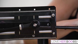 So hot Nika Venom and Victor Ray - nipple sucking scene - Love Her Boobs