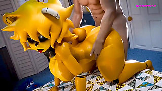 Golden Night Sex ( Cartoon Parody )