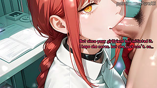 Your Doctor Makima is checking on your massive cock's health (Sex JOI)