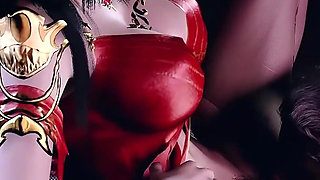 3D Hot Cosplay Mature MILF Cheating with BBC