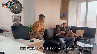 I Fuck My Friend's Wife While He Works on the Computer