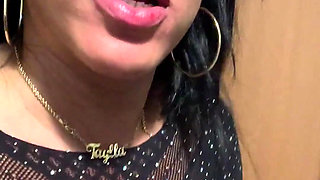 Aylla Gattina Makes Her Married Neighbor Moan Like a Whore Feeling His Big Black Cock