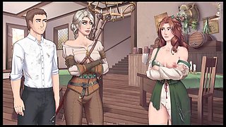 Cartoon movie, big boobs blonde, sexy but