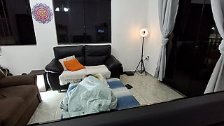 She Masturbates and Dreams of Her Neighbor Caressing Her.