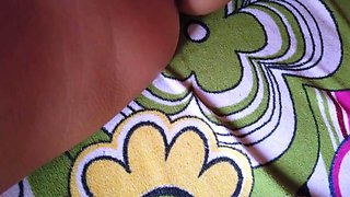 Big-Titted Russian MILF Cums Hard on Webcam