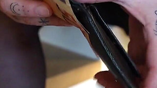 POV Hand Over All Your Money