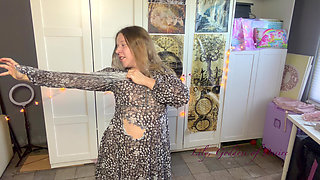 Sensual Moves and Ripping Dress