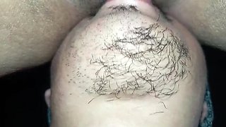 Stepmom with big tits gets wild oral sex on all fours and moans loudly