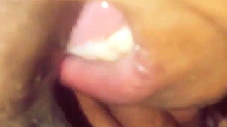 4 Days Without Cumming, and She Gives This Blowjob Using Only Her Throat!