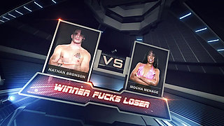 Mocha Menage Vs Nathan Broson Mixed Wrestling
