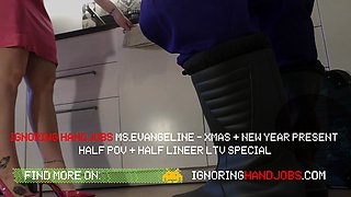Big Tits Big Ass MILF in School Uniform Skirt teases a Big