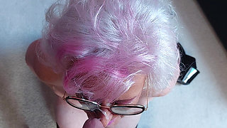 Horny Granny Fingers Wet Pussy to Shaking Orgasm