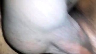 Thai Amateur Rides Me - Her Hairy Bush on My Thighs
