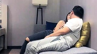 Cute amateur Asian web cam girl teases her great body