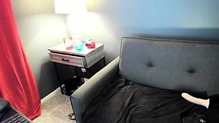 Gaping anal fist fetish lesbo big toy foreplay in bedroom