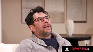 DEVILS FILM - River Lynn Comes Back Early From Retreat To Give Stepdad Tommy Pistol A Hard Anal Fuck: Porn