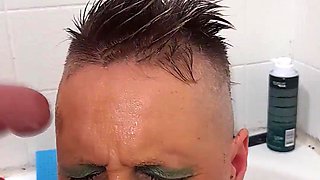 COUGAR Sandra gulps Golden Rain, Facefuck Suck, Facial cumshot Jizz flow - Jan 12, 2026