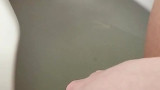 Desperate Redhead & the Public Toilet