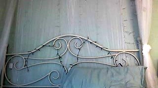 Amateur young teen solo masturbation on her livingroom