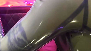 Perv in the Vacuum Tower with Ava Fetishart Fucking Rubber - Part 2