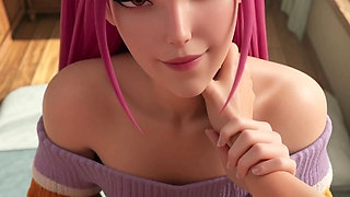 Rumi Zoey Mira Demon Hunters Phone Sex Home Videos - Fingering, Blowjob, Handjob & Sex Machines, 3D cartoon animation