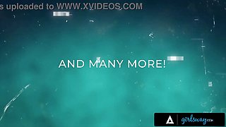 Girlsway - masseur Octavia Red gives stressed milf Lauren Phillips glad finishing - spanish subtitles