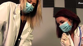 You Get Examined   Jerked Off By Dr Nikki Brooks   Nurse