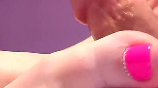 POV Close up Footjob Cumshot Sexy German Feet Toes