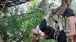 Shibari Princess Goes Outside