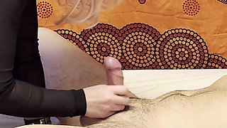 Step Sister French Teacher Blonde Wig Stockings Sloppy Blowjob Deepthroat Cum Swallow 4K Taboo Fantasy