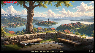 Sex with a Cock Hungry Blonde Girl and Her Man They Got Caught - Moonripple Lake 01 By BCG