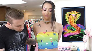 Bryan and Kiarra's face fucking smut