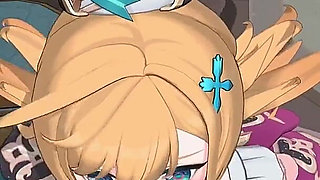 Genshin Impact- Escoffier’s Sweet Cake and Lustful Sex - 3D Hentai Animation