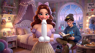 My cuckold boyfriend reads a book while my friend fucks me