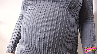 He licks his cum out of my pregnant pussy