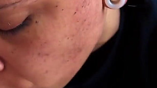 My Stud Wife Sucks My Clit so Good I Can’t Hold the Camera Straight!