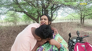 Kavita Bhabhi Fuck in Jungle with Tatya in Doggy Style Ass Licking Blowjob and Dirty Cum in Mouth