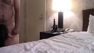 Cheating MILF W--- Perfect Natural Tits Fucks Fan - Melanie