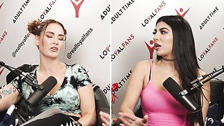 Hugenaturaltits scene with energetic Codi Vore and River Lynn from Adult Time