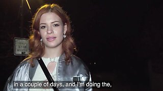 Mia Stone and Denis Marti's squirt action by Public Agent