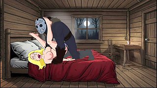 Halloween sex, outdoor, bluechew