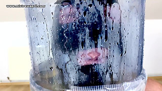 Dominatrix mistress April - Slave in the bottle